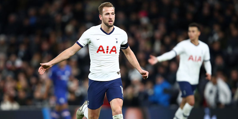 Tottenham Hotspur forward Harry Kane