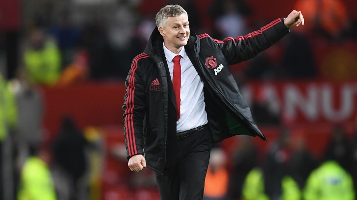 Solskjaer in charge of Manchester United