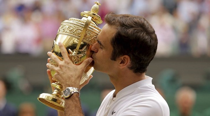 Roger Federer wins Wimbledon