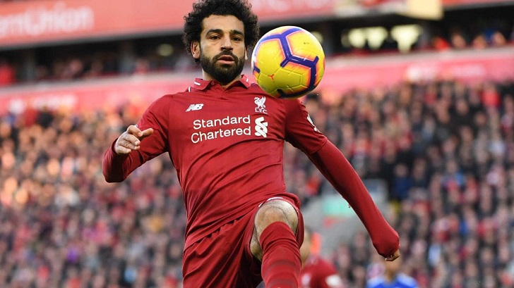 Mo Salah shows great control