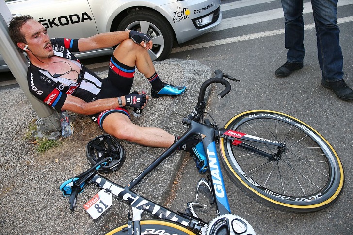 Riders lose 1.5 litres of seat per day Tour de France