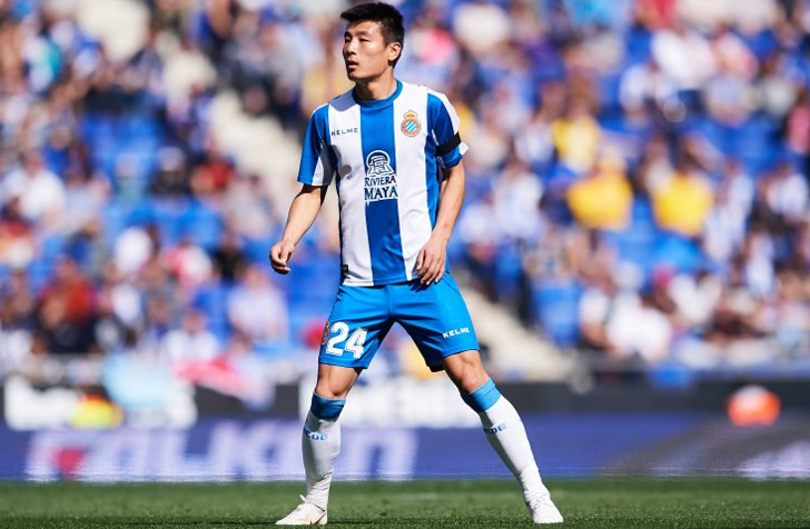 Espanyol’s Wu Lei